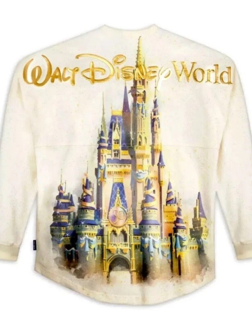 NWOT Walt Disney World 50th Anniversary Cinderella Castle Spirit Jersey